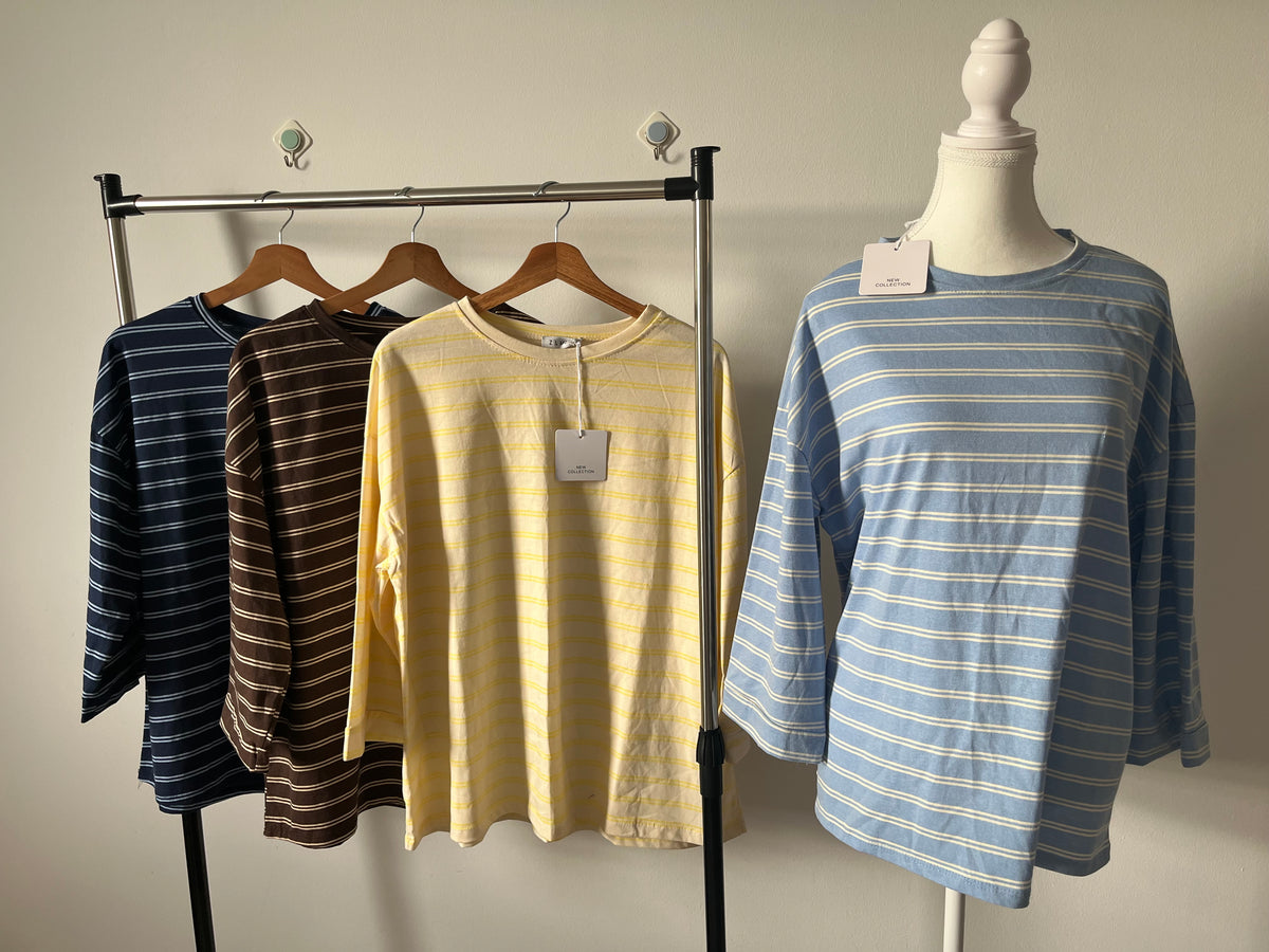 Haut Marinière Oversize Femme